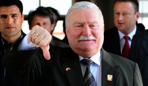 Lech Walesa, a hero in every sense of the word.